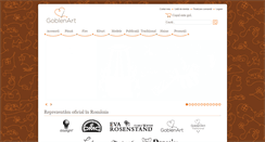 Desktop Screenshot of goblenart.ro